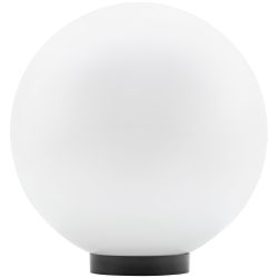 Садово-парковый светильник ЭРА НТУ 01-150-401 шар опаловый на опору / кронштейн IP44 Е27 max150Вт d400mm | Садово-парковые светильники