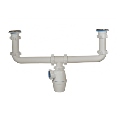 4009 Сифон двойной  1 1/2*40 ОРИО (20шт)