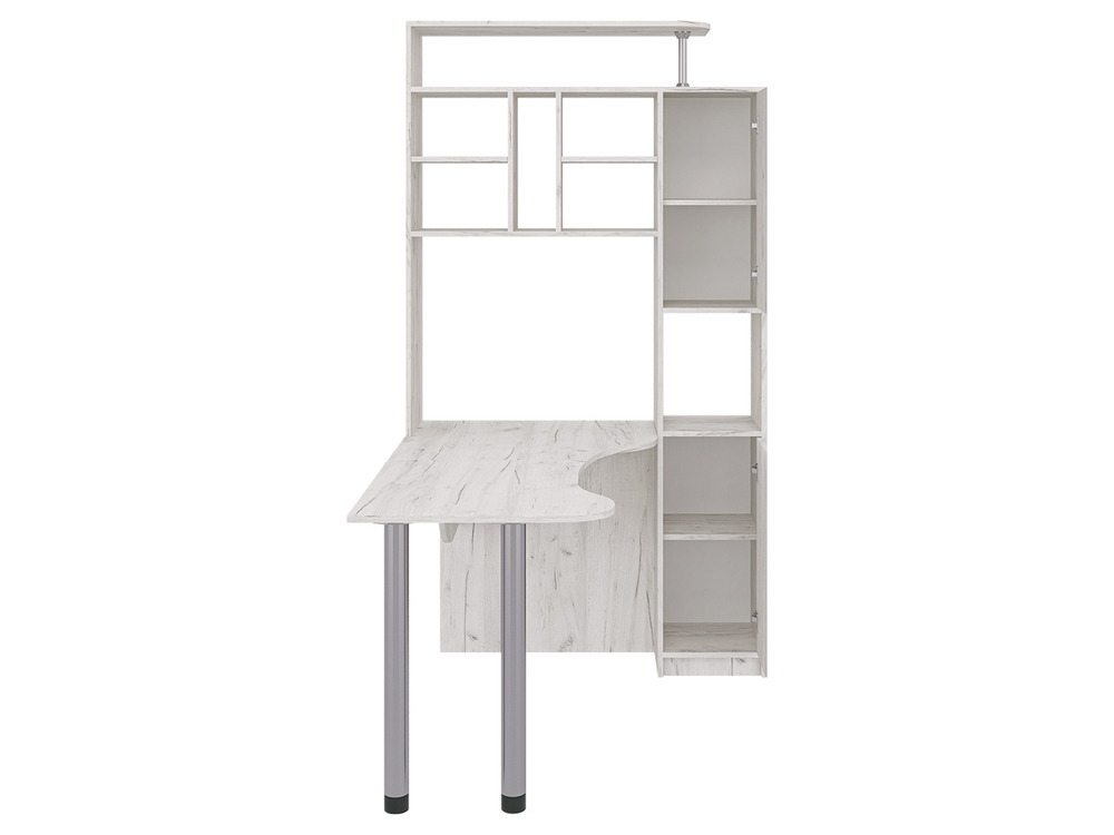 Стол компьютерный 14 крафт светлый