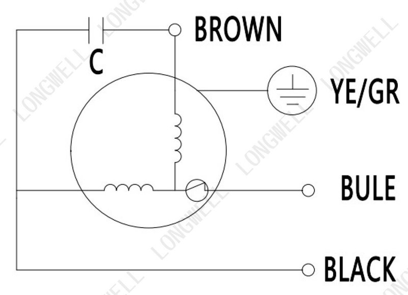 Мотор-колесо LWBA2E280-092NS-03