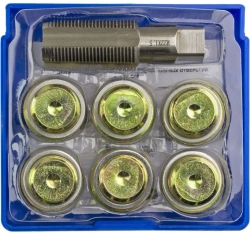 Набор для восстановления резьбы маслосливных отверстий M22 x 1,5мм., ZIPMEND