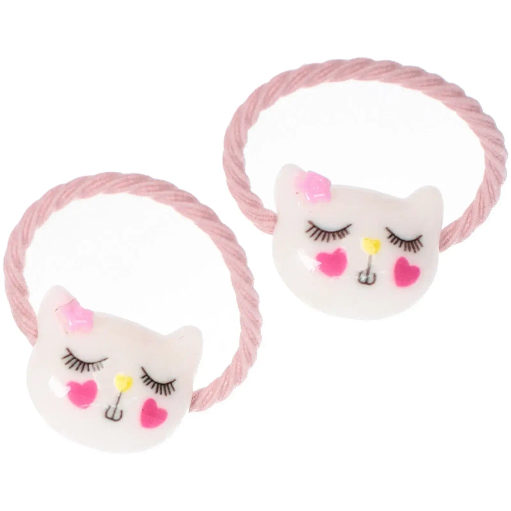 Резинки для волос детские 2 шт «Baby boom - Зверьки», микс 4-5 цветов, d-3,2см