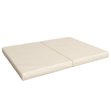 Мягкий щит (мат) двойной 1050*820*60 (светло-зеленый/желтый)