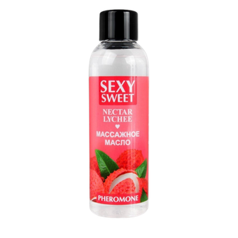 Интимное масло для массажа с феромонами Sexy Sweet, Личи