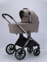 Детская коляска Luxmom 888 3в1 (коричневый)