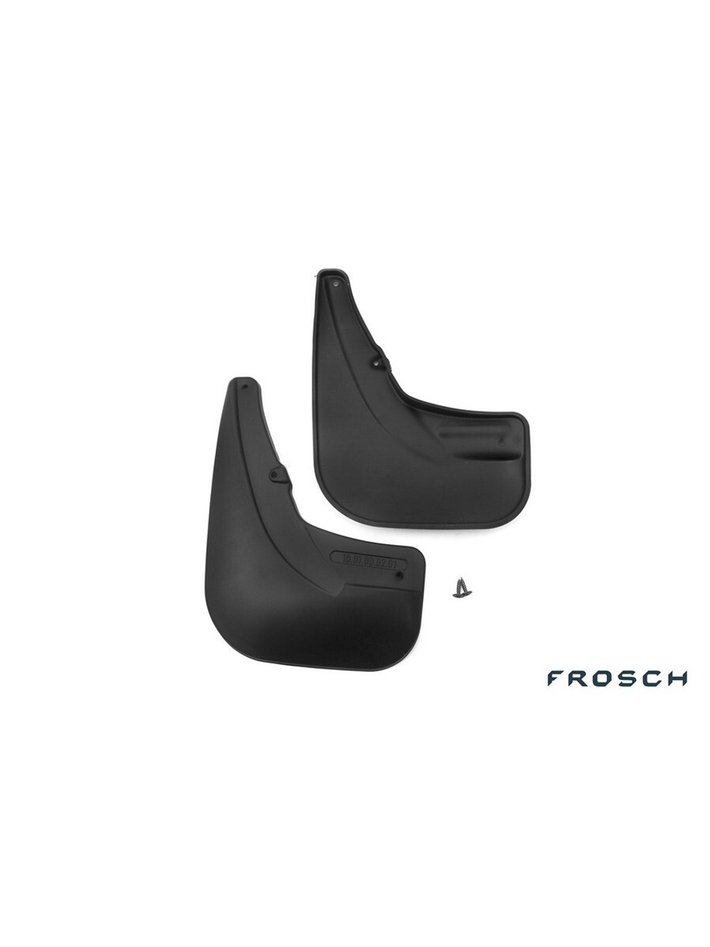 Брызговики задние FIAT DOBLO, 2014- фургон 2 шт. (optimum) в коробке  FROSCH.15.07.E14