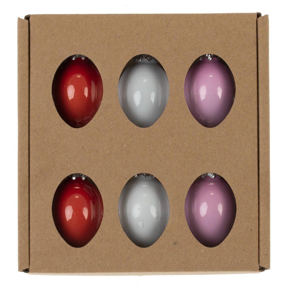 GAEM Набор из 6-ти изделий декоративных подвесных "Яйцо" (3*4,5), L13 W13,5 H4 см