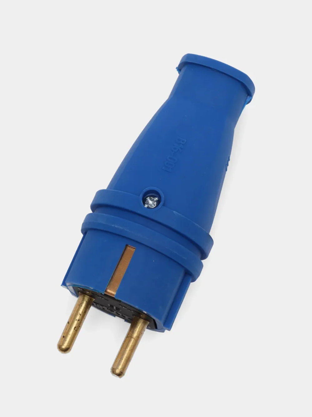 Вилка прямая с заземляющим контактом 250В, 16A RPG16-21-442 (в ассортименте)