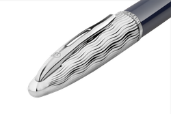 Шариковая ручка Waterman Carene22 SE deluxe Blue CT, стержень: M, цвет: Blue, в подарочной упаковке