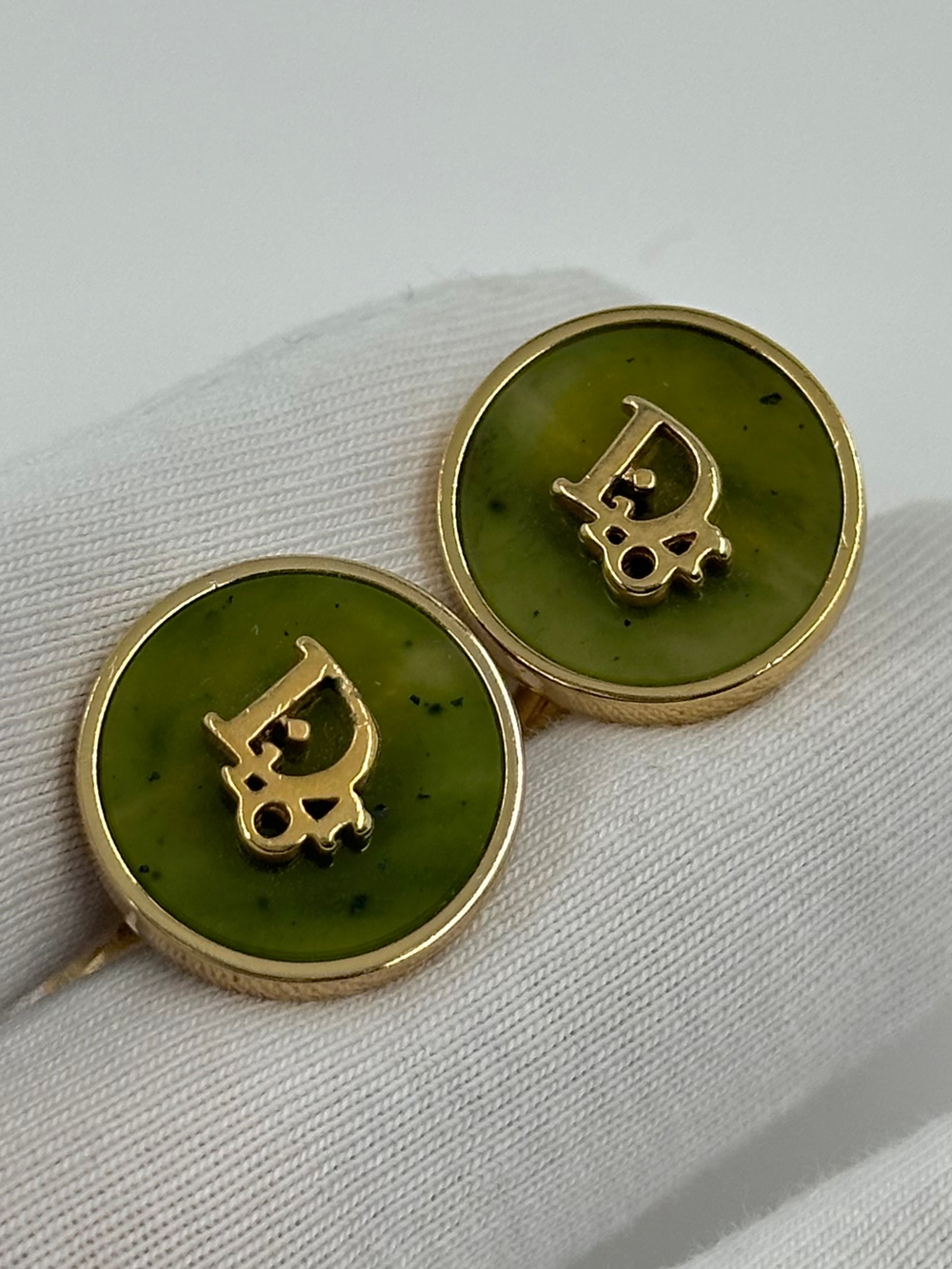 Запонки Christian Dior