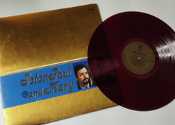 Винтажная виниловая пластинка LP Peter, Paul And Mary (Japan 1968) (Obi) (Red Wax Vinyl)