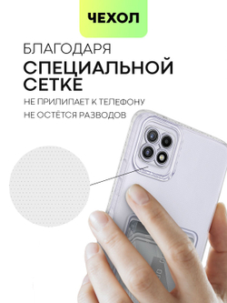 Чехол BROSCORP для Samsung Galaxy A22S 5G оптом (арт. SS-A22S(5G)-TPU-POCKET)