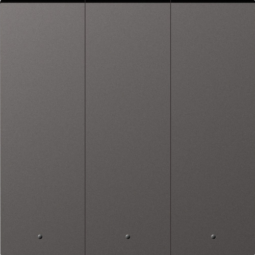 Клавиша 3-я с подсветкой, матовый титан, серия A07