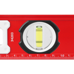 Уровень алюминиевый, фрезерованный, 3 глазка, рукоятки, 1000 мм Matrix