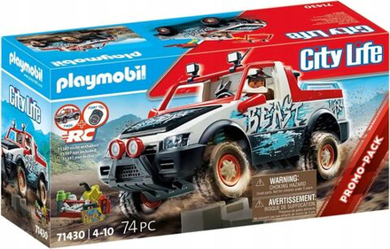 Конструктор Playmobil City Life - Раллийный автомобиль, пикап повышенной проходимости - Плеймобиль 71430