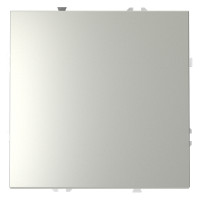 Выключатель встраиваемый VOLTUM S70 одноклавишный 10А, (сталь)