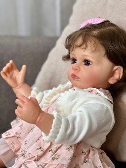 Кукла Реборн виниловая 55см в пакете (FA-280)