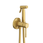 Встраиваемый смеситель Cezares RELAX-DIF-BORO с гигиеническим душем, брашированное золото