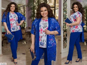 Костюм тройка FK-6861 Фабрика Моды