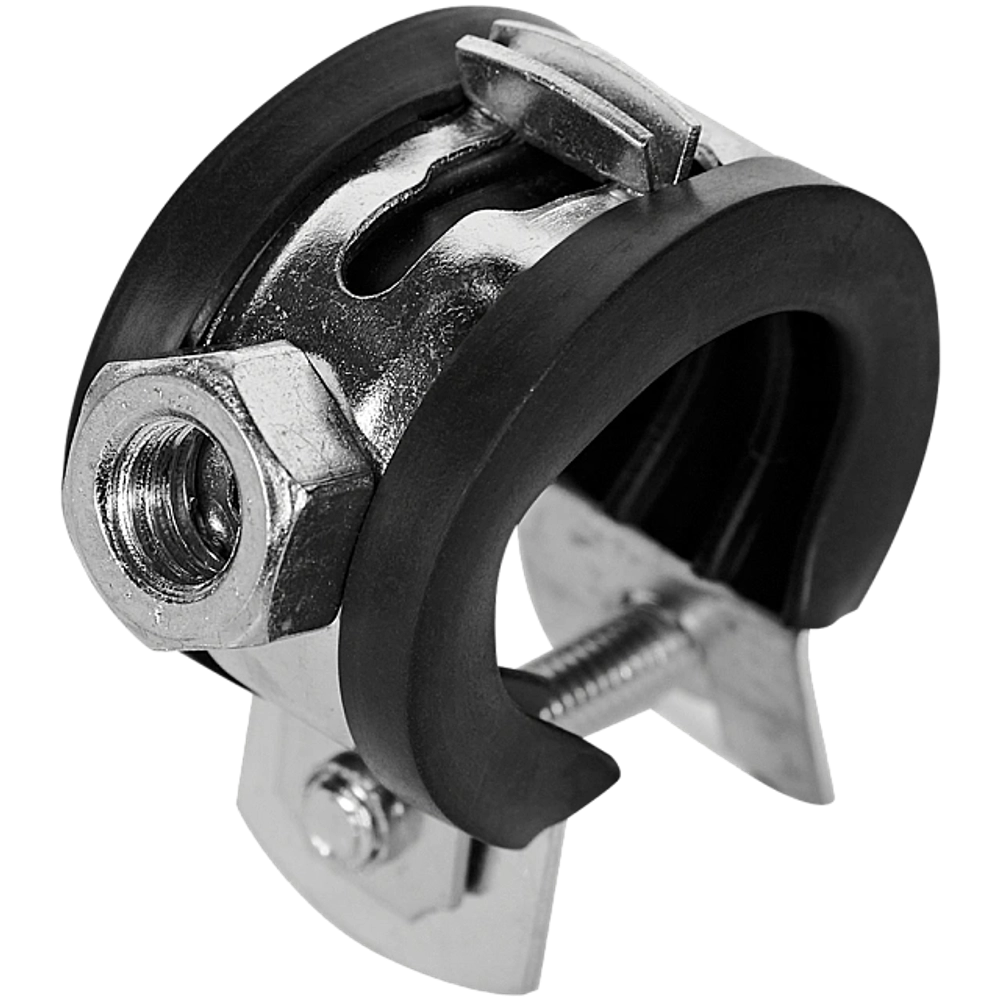 Хомут для труб одновинтовой STOUT - 1/2" (20-24 мм, с гайкой М8)