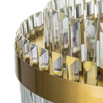 Citilux Sheldon CL339153 LED Люстра хрустальная с пультом Бронза