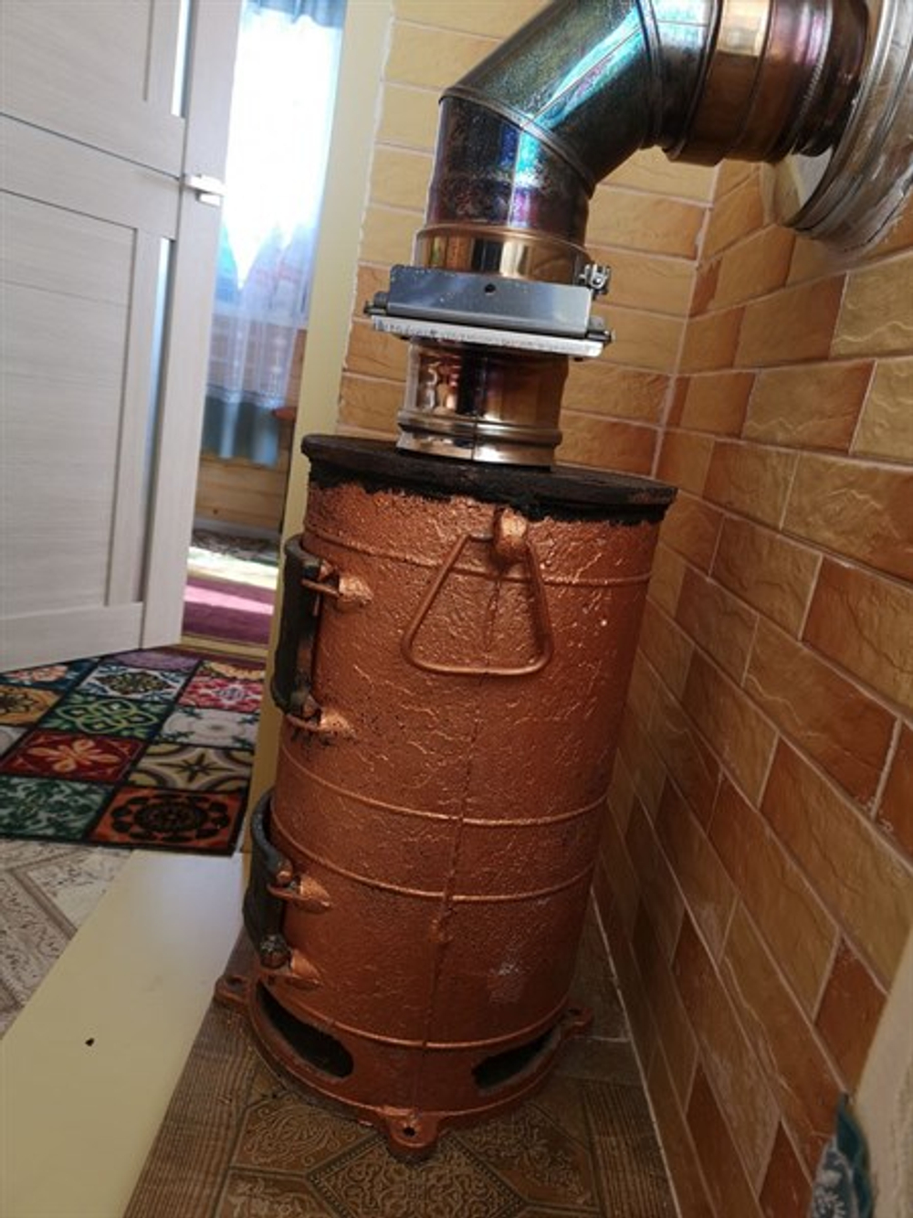 Печь отопительная буржуйка ПОВ-57