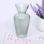 Ваза стеклянная «Стефани» 6*16см зеленая