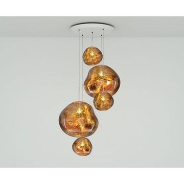 Tom Dixon Large Round Pendant Gold