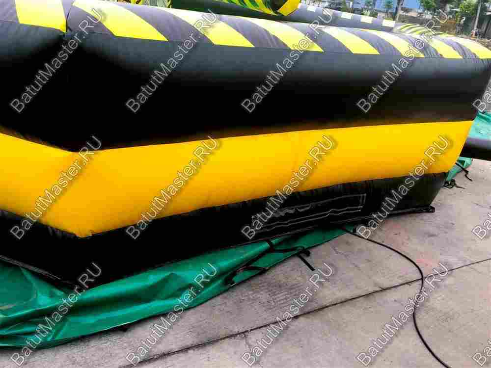 Коммерческая надувная игра "Увернись от палки" (Melt Down) 7*7*1.5 м