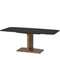 Обеденный стол Bohum 200х100 см, черная керамика