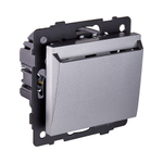 Карточный выключатель механический, серый Kollinger REA-041GY для Aspekt, Eleganz, Reflex