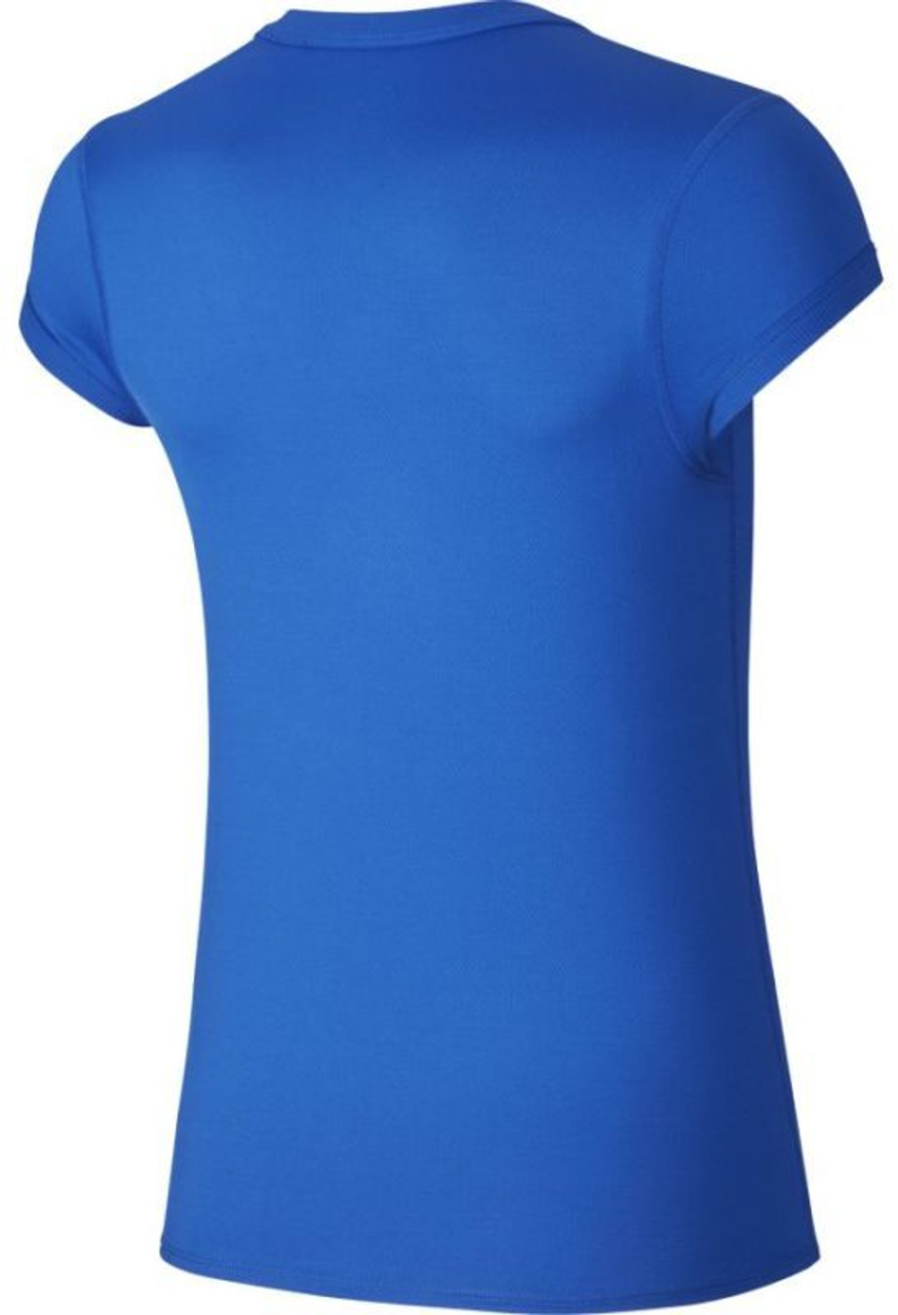 Женская футболка теннисная Nike Court Dry Top SS W - game royal/white