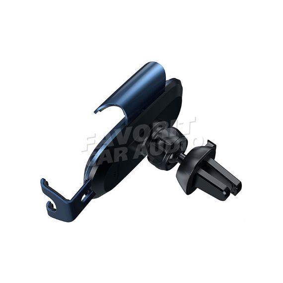 Держатель Baseus Future металл стекло воздуховод шарнир синий