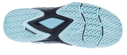 Женские кроссовки для Падел Babolat Sensa Woman - black/tanager turquoise