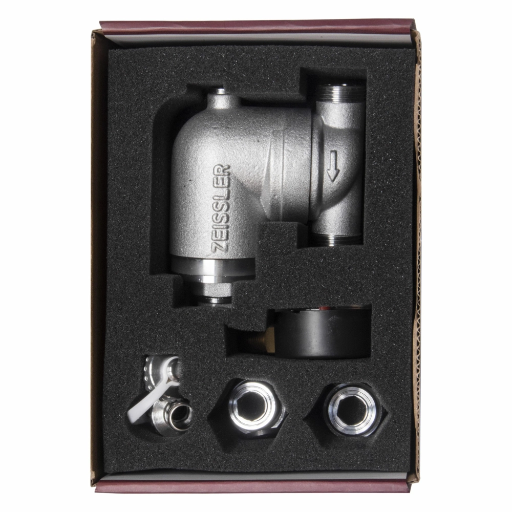 Фильтр Zeissler 3/4 с манометром и поворотным соединением ZSf.303.0105N
