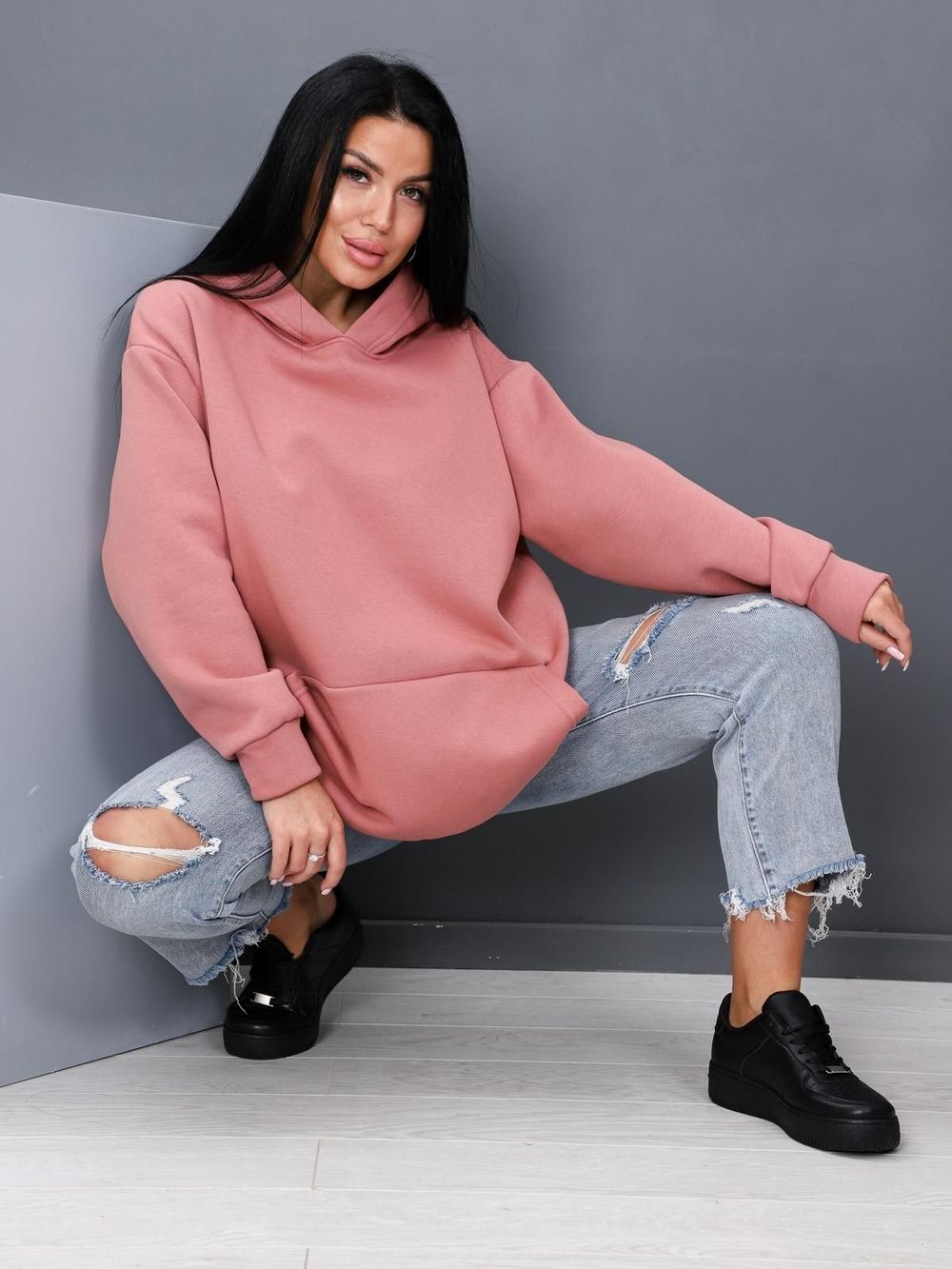 Твин - худи сухая роза Iv-capriz