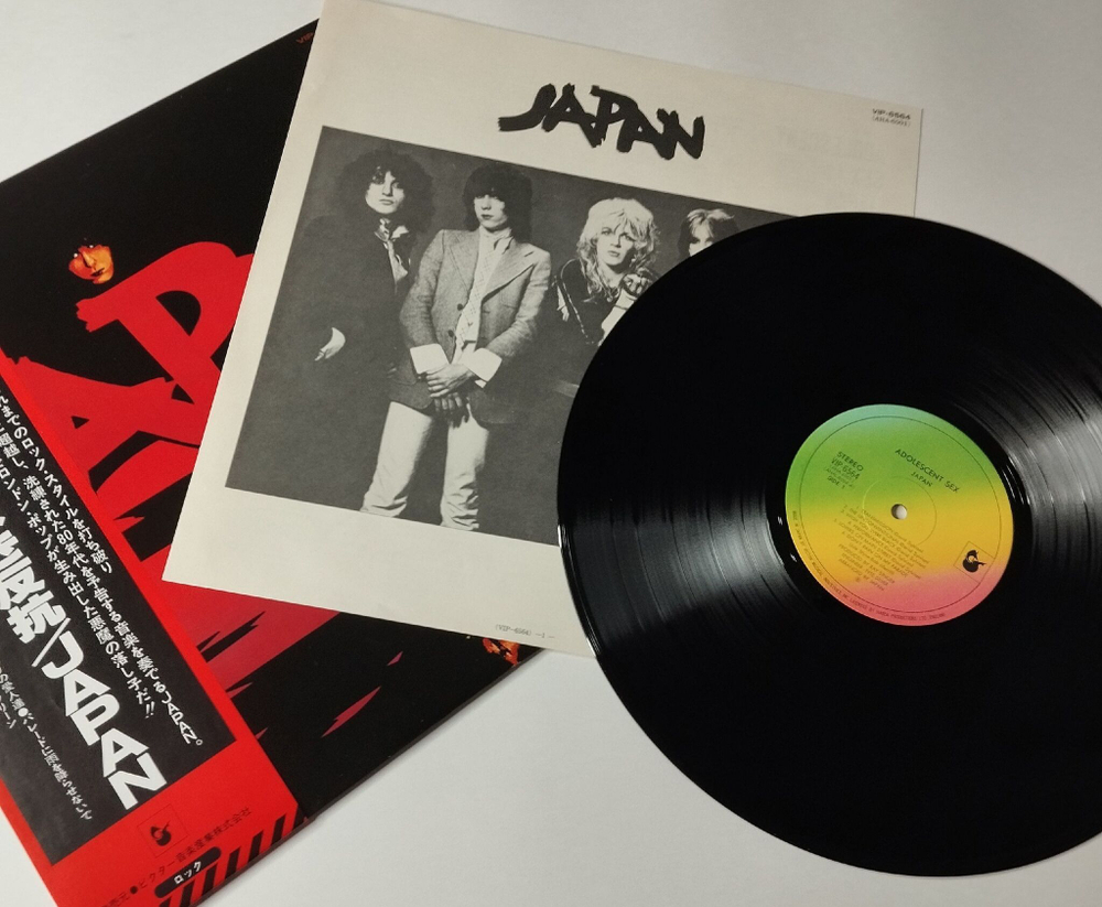 Винтажная виниловая пластинка LP Japan Adolescent Sex (Japan 1978) (Obi) Suburban Love