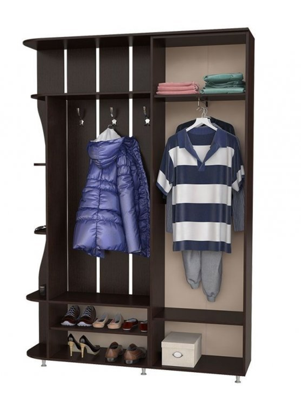 Прихожая Ксения-1 венге/лоредо