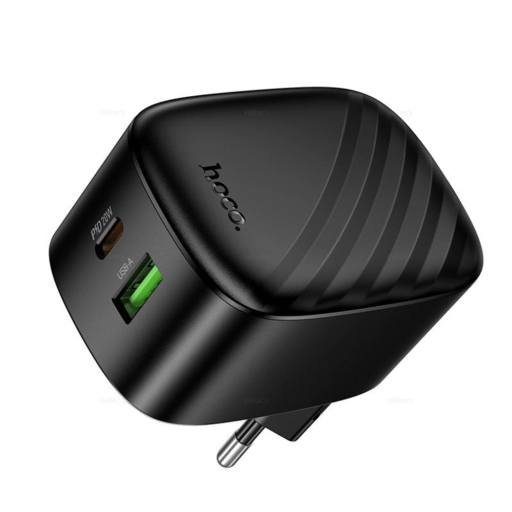 Складное зарядное устройство Hoco CS101A PD20W+QC3.0 (black)
