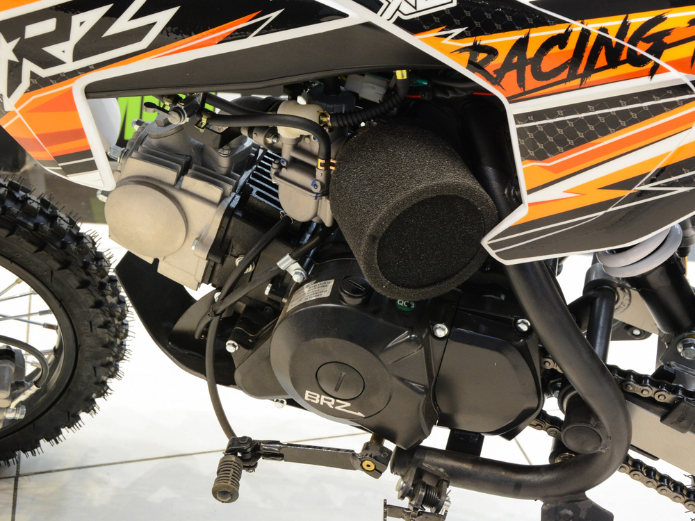 Питбайк BRZ X2 110cc 14/12 (полуавтомат)