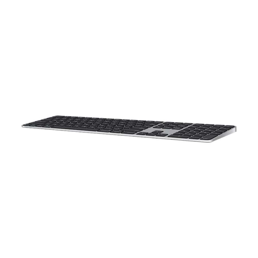 Magic Keyboard with Touch ID and Numeric Keypad for Mac models with Apple silicon - Russian - Black Keys,Model A3119