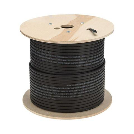 Кабель греющий (нагрев.) саморег. SRL30-2CR экранированный 30Вт/м 0.88кв.мм/55м 200м Rexant 51-0279