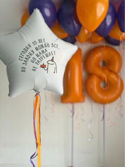 Воздушные гелиевые шарики с доставкой по Хабаровску цыгане №5099