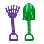 Песочный набор №5 совок, грабли (АлексТойз)