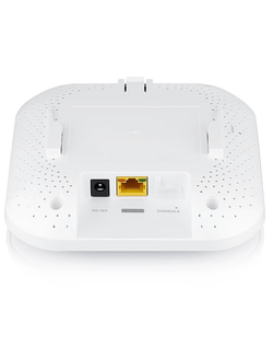 Точка доступа Гибридная точка доступа Zyxel NebulaFlex NWA50AX, WiFi 6, 802.11a/b/g/n/ac/ax (2,4 и 5 ГГц), MU-MIMO, антенны 2x2, до 575+1200 Мбит/с, 1xLAN GE, PoE, без поддержки Captive portal и WPA-Enterprise, защ