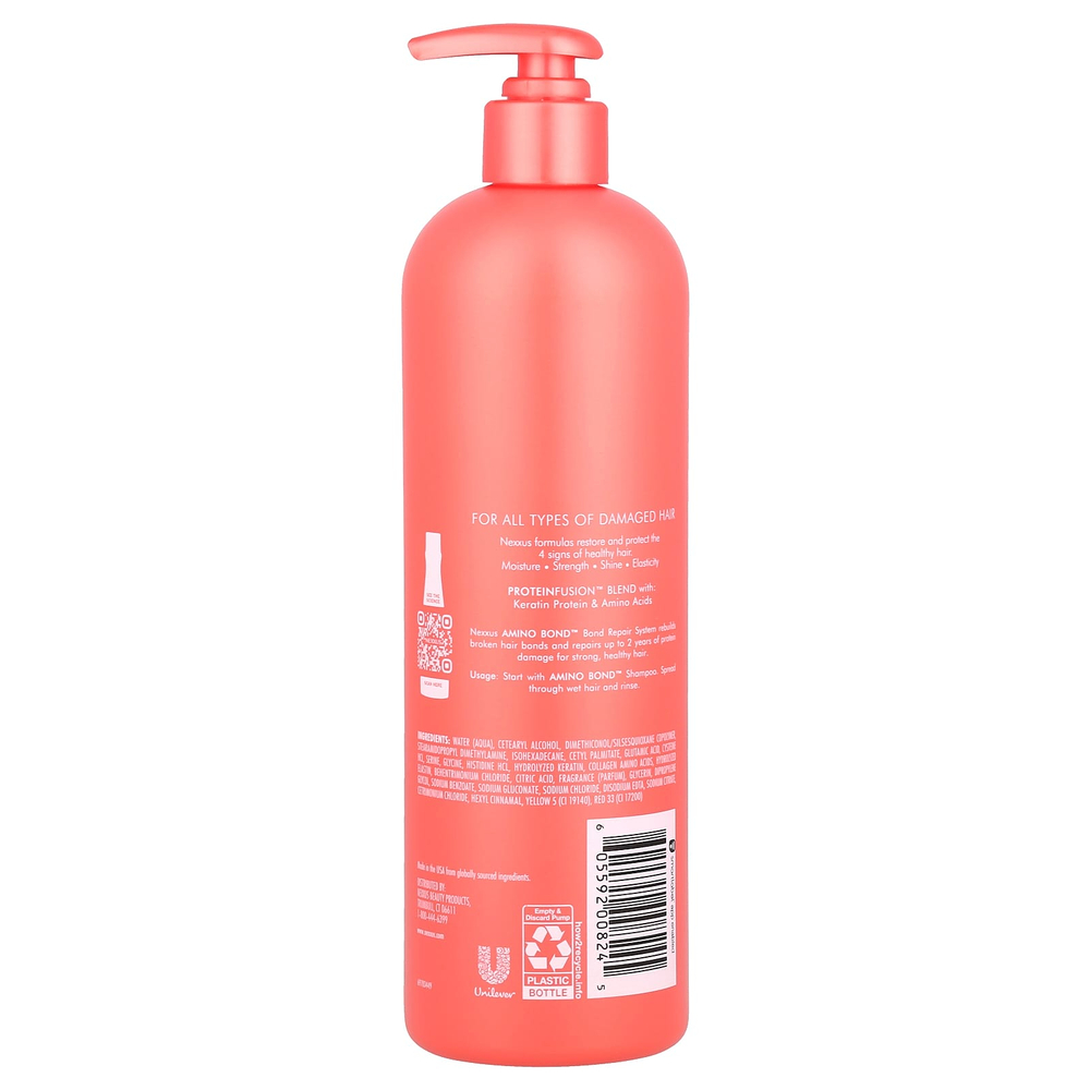 Nexxus, Amino Bond ™, кондиционер, для всех типов поврежденных волос, 488 мл (16,5 жидк. унц.)