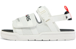 Kappa Kappa Velcro strap sports sandals for men and women the same style white and black