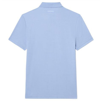 Мужское теннисное поло Lacoste Tennis x Daniil Medvedev - light blue