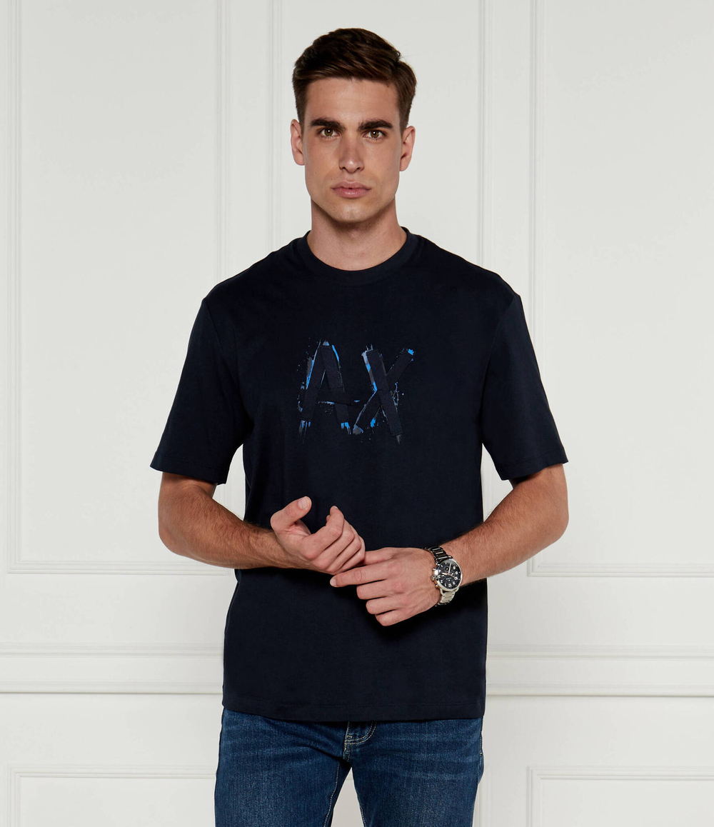 Футболка Armani Exchange - темно-синий(6DZTHN ZJLFZ)