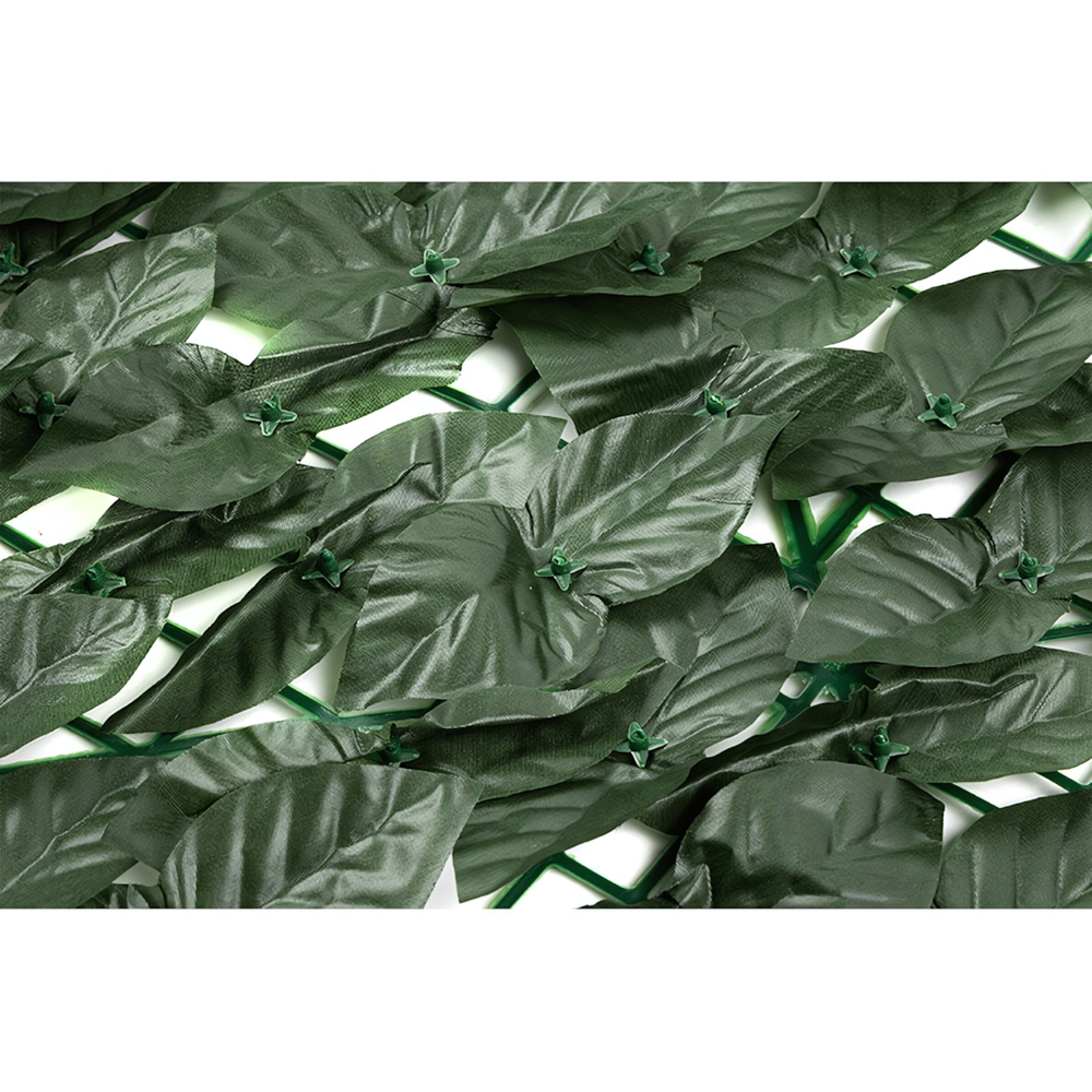 Сетка садовая для декорирования забора "Листья" 1*3м